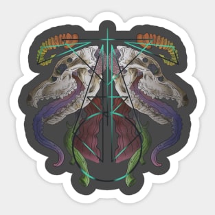 Geo-Trachea Sticker